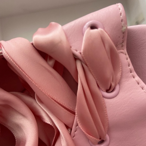Y.R.U. x Dolls Kill Pink Ballet Bae Platforms - Picture 11 of 13